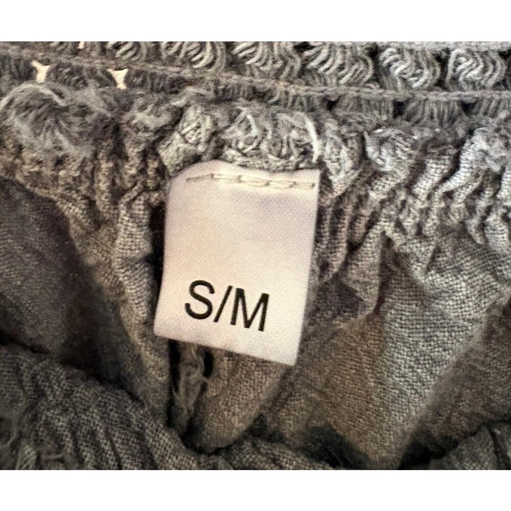 Gray SNUG by Sunday Citizen Wide Leg Lounge Pants Sz Small/Medium - Picture 8 of 8